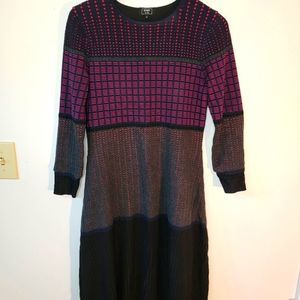 Rowey the Label Knit Midi Sweater Dress